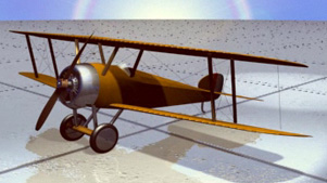 Biplane - 3D Modeling